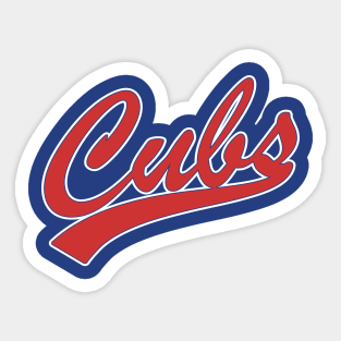 Cubs Sticker